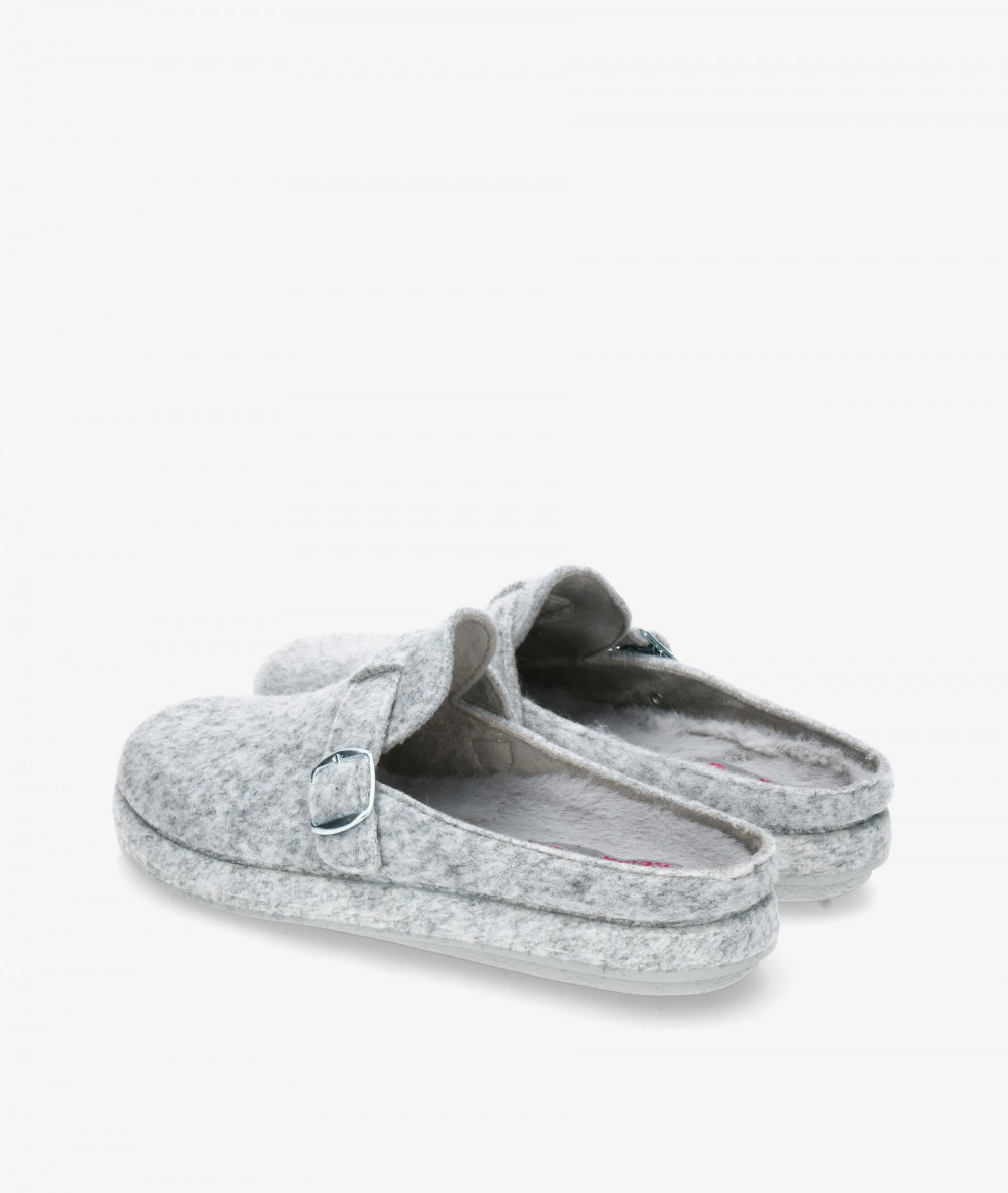 Zapatillas de casa Bio Relax  12079 en gris