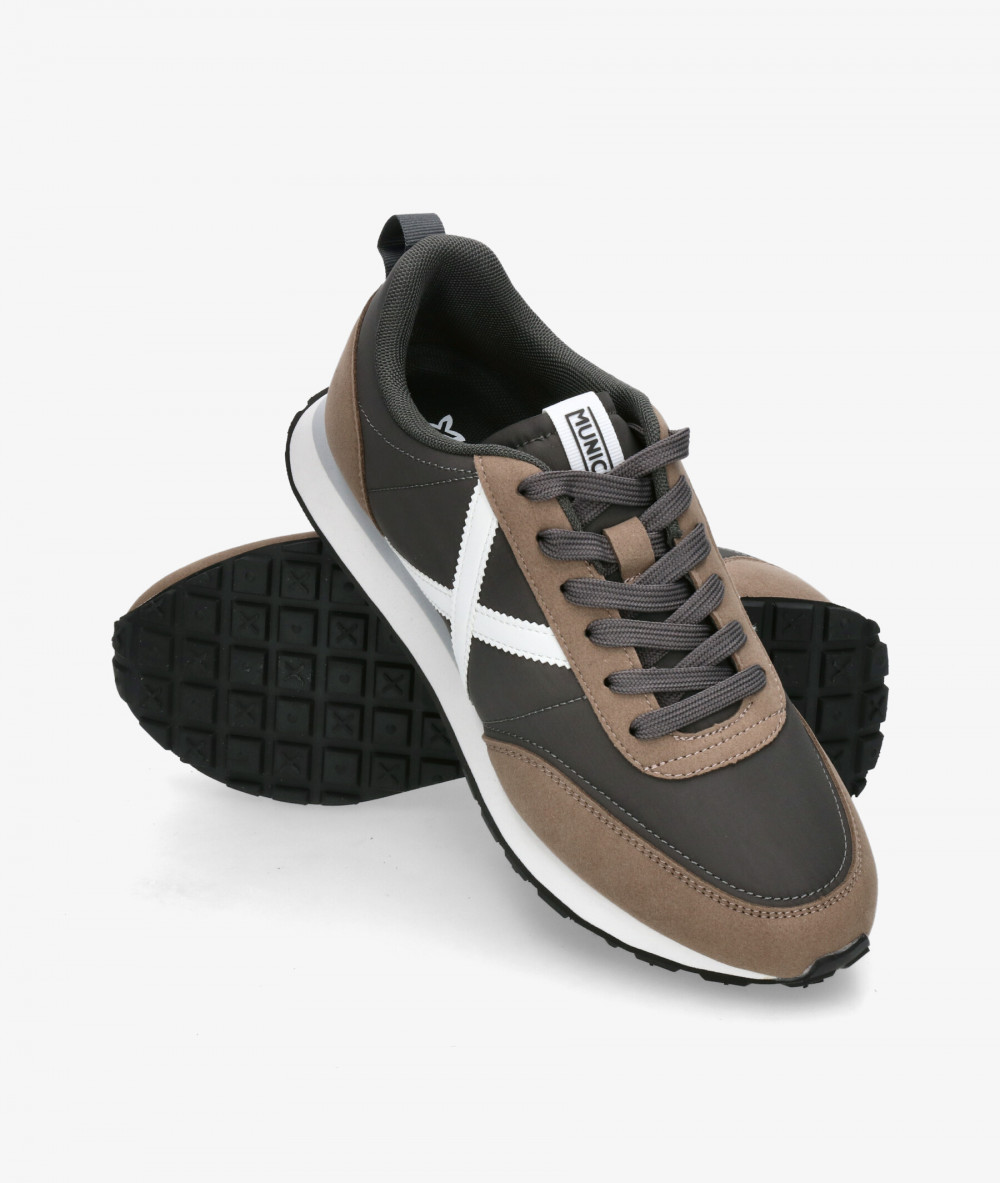 Deportivos MUNICH  RUSH en gris