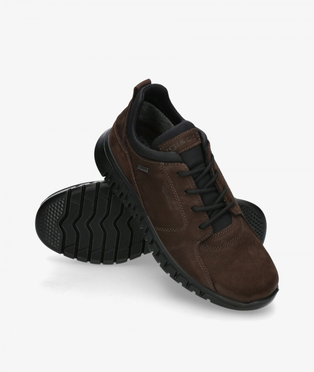Igi&Co Casual shoes 8619122 in brown nubuck