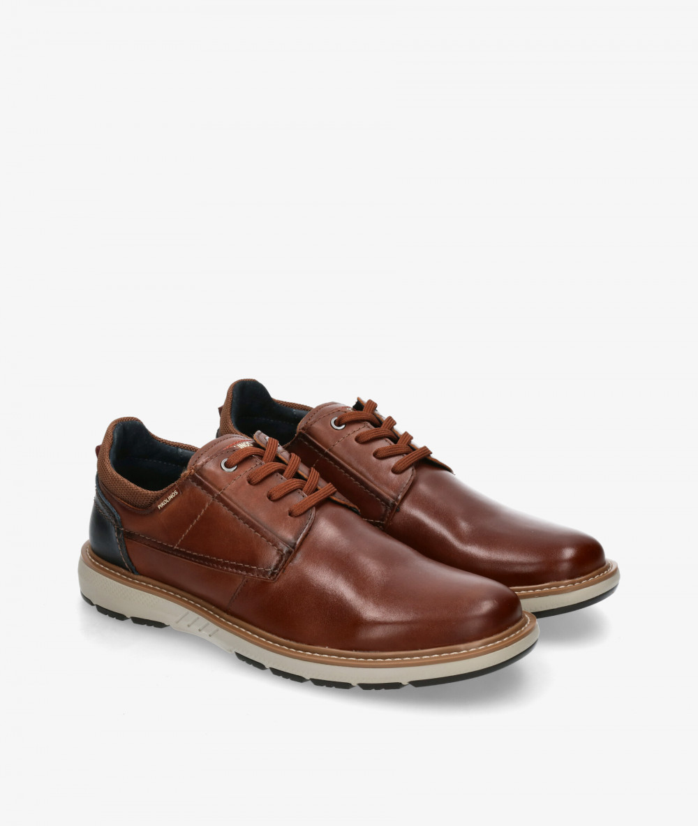 Pikolinos Sport rubber sole shoes M8D-4292 in leather