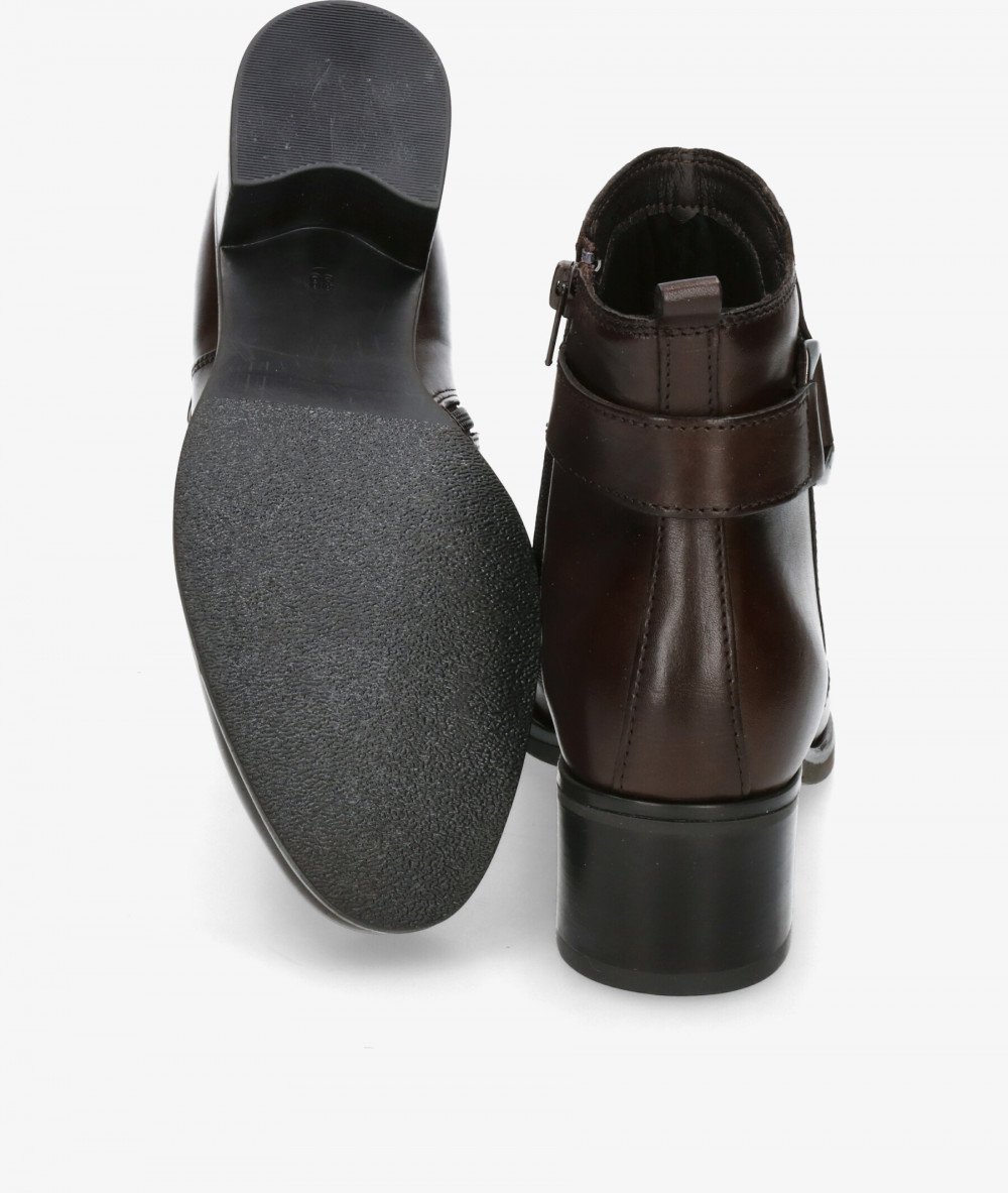 Botines Traveris  LOR41-5149 en marrón