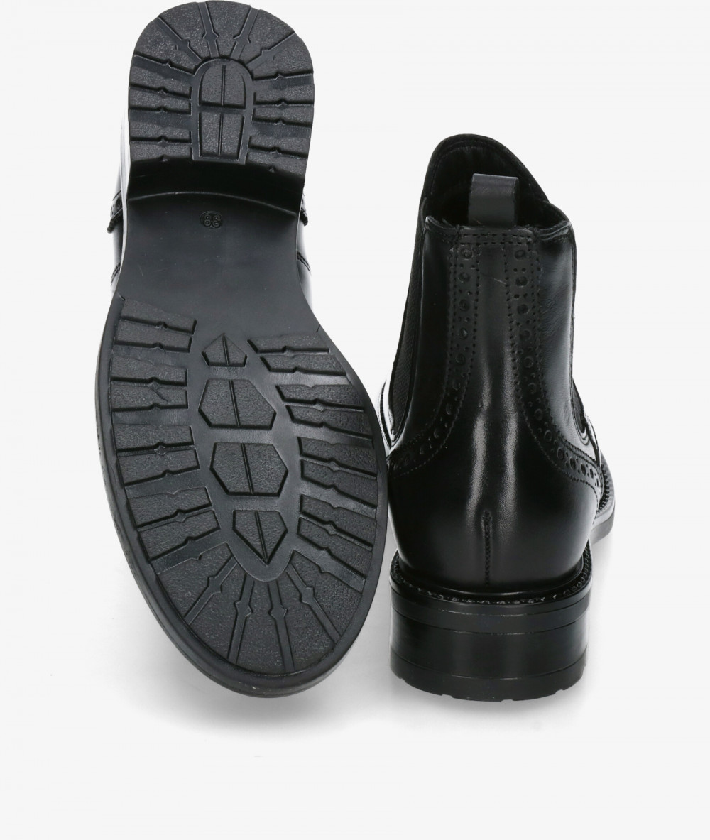 Botines Traveris LOR47-3161 en negro