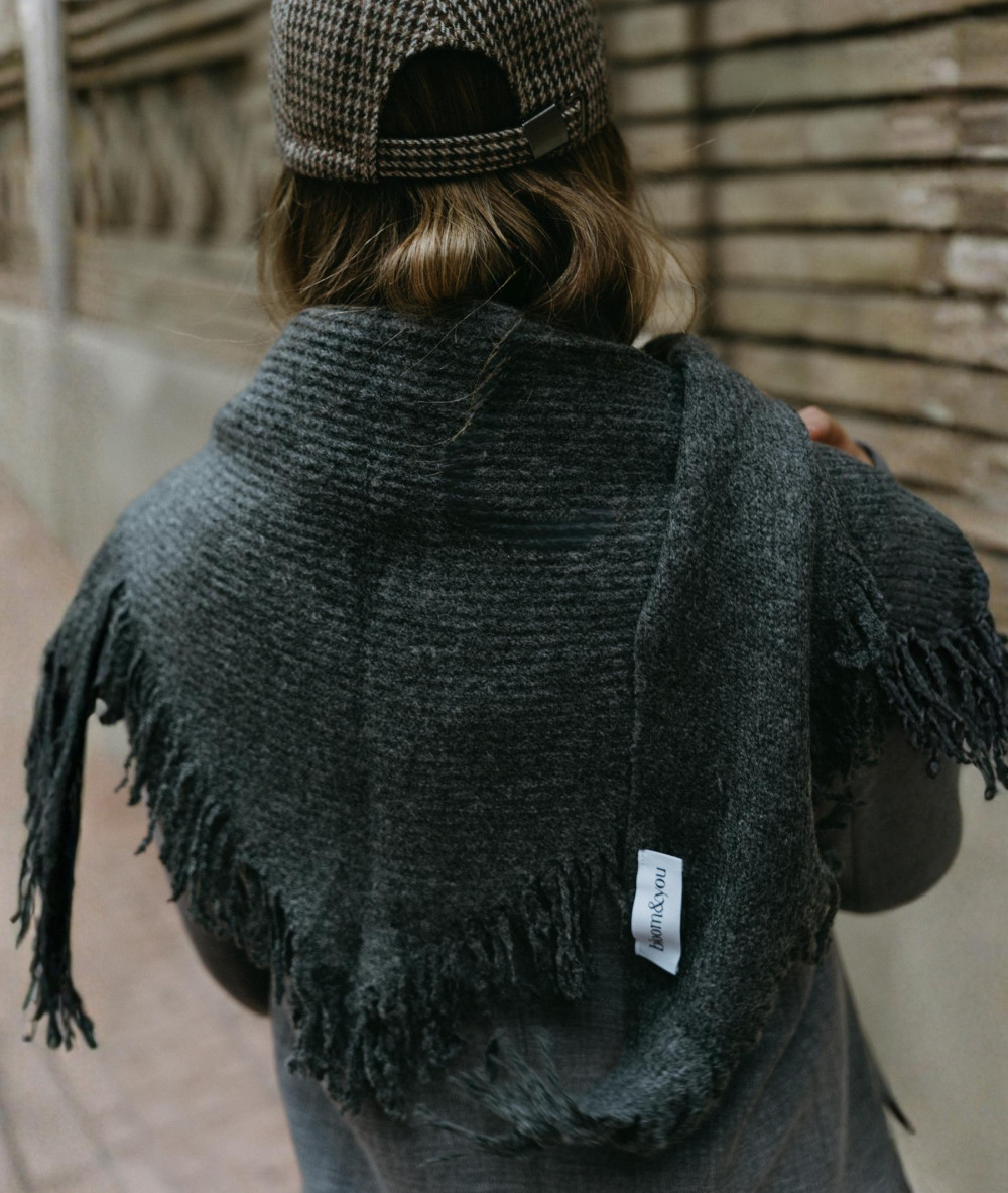 PAÑUELOS bloom&you BUFANDA B&Y en gris