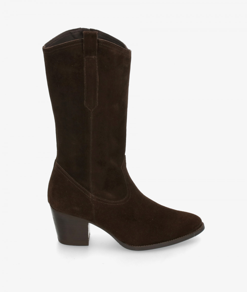 Botas Kénnebec 668 LISA en serraje marrón