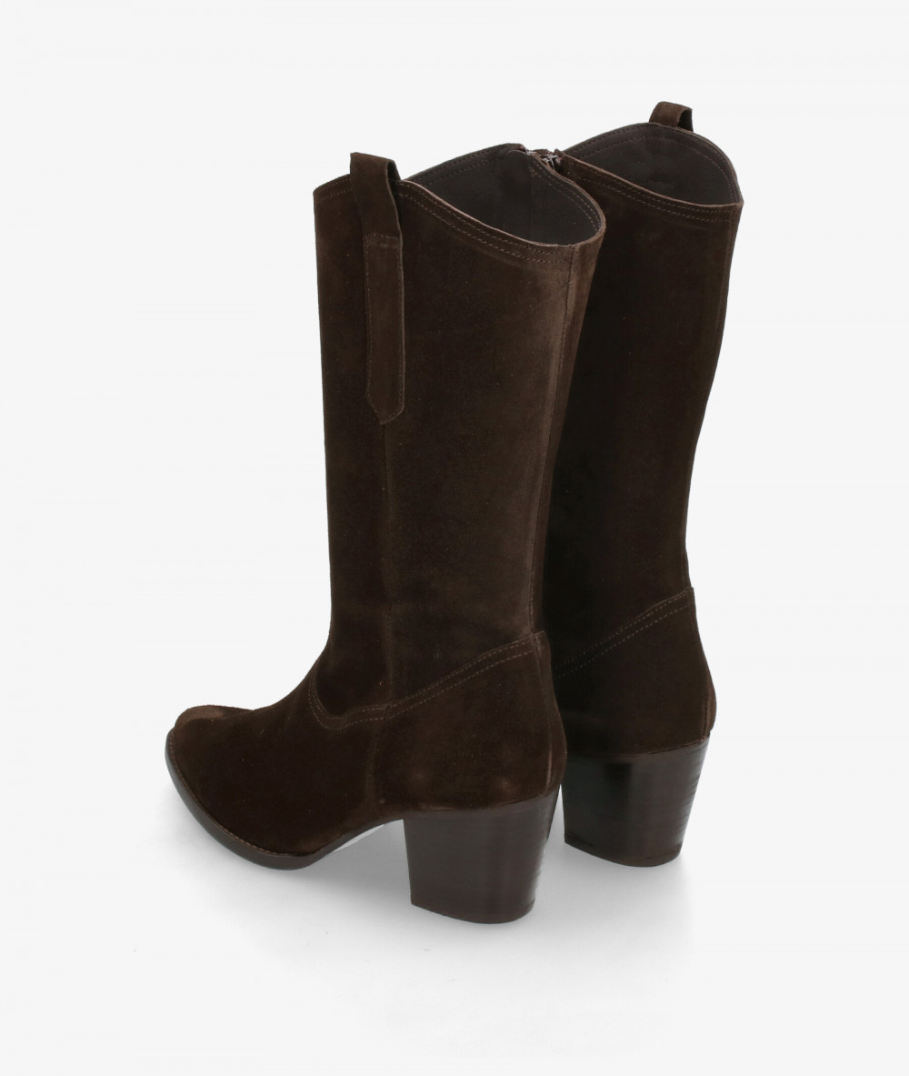 Botas Kénnebec 668 LISA en serraje marrón