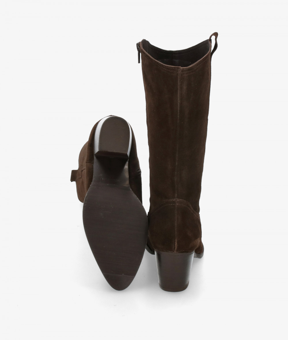 Botas Kénnebec 668 LISA en serraje marrón