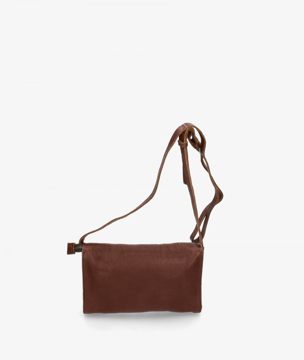 Bolso de piel Biba CET3L en marrón