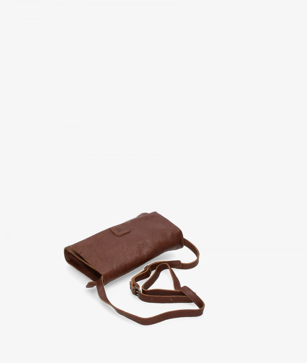 Bolso de piel Biba CET3L en marrón