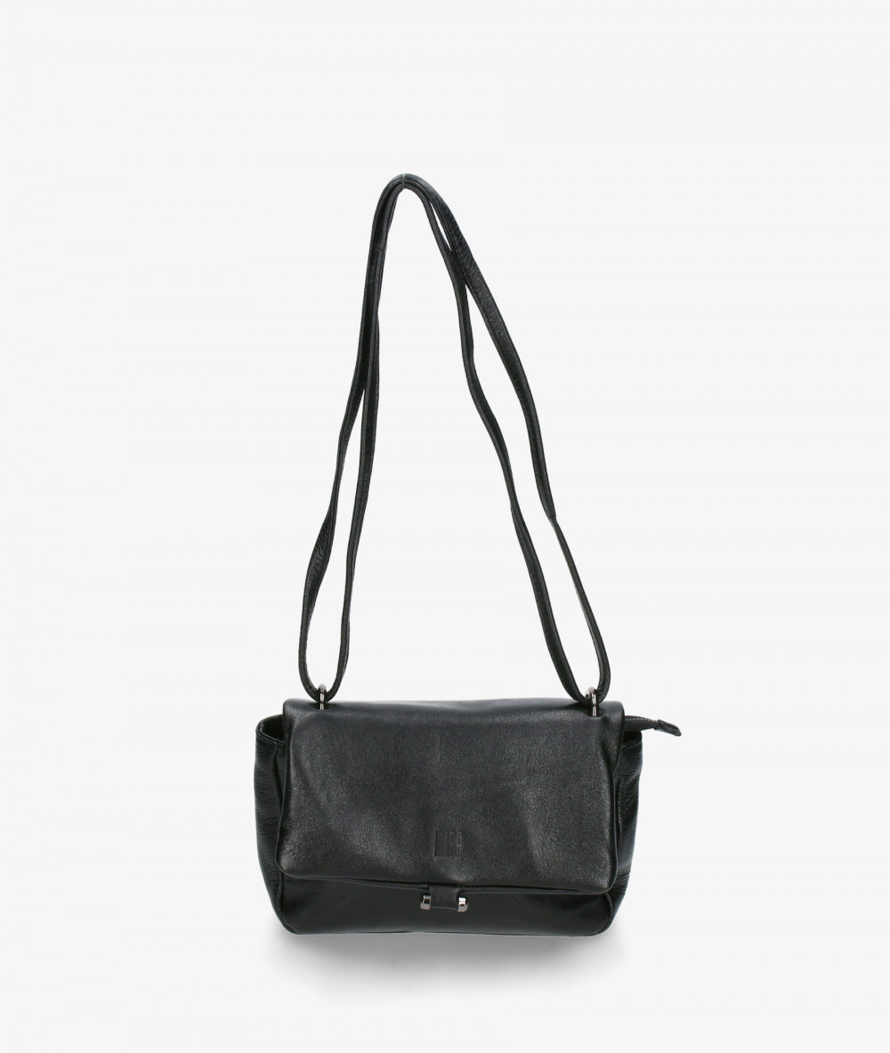Bolso de piel Biba ELB1L en negro