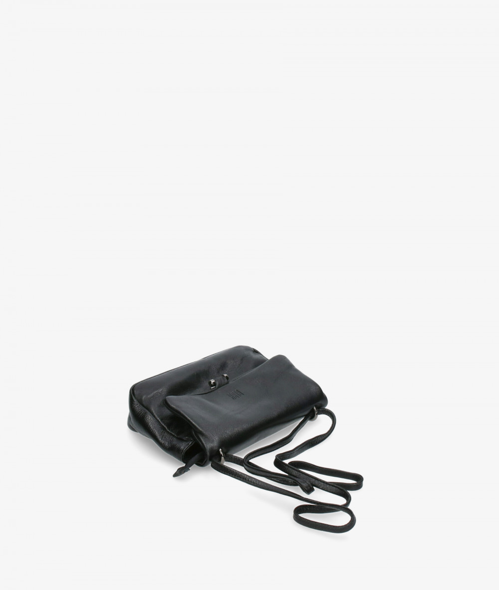 Bolso de piel Biba ELB1L en negro