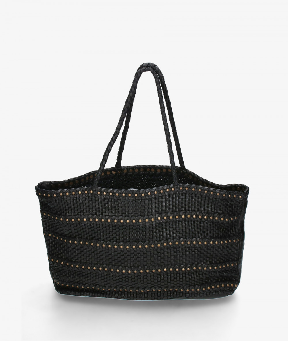 Bolso de piel Biba ETA2L en negro