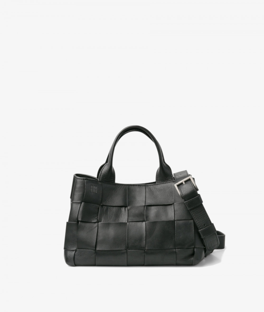 Bolso de piel Biba WAN1L en negro
