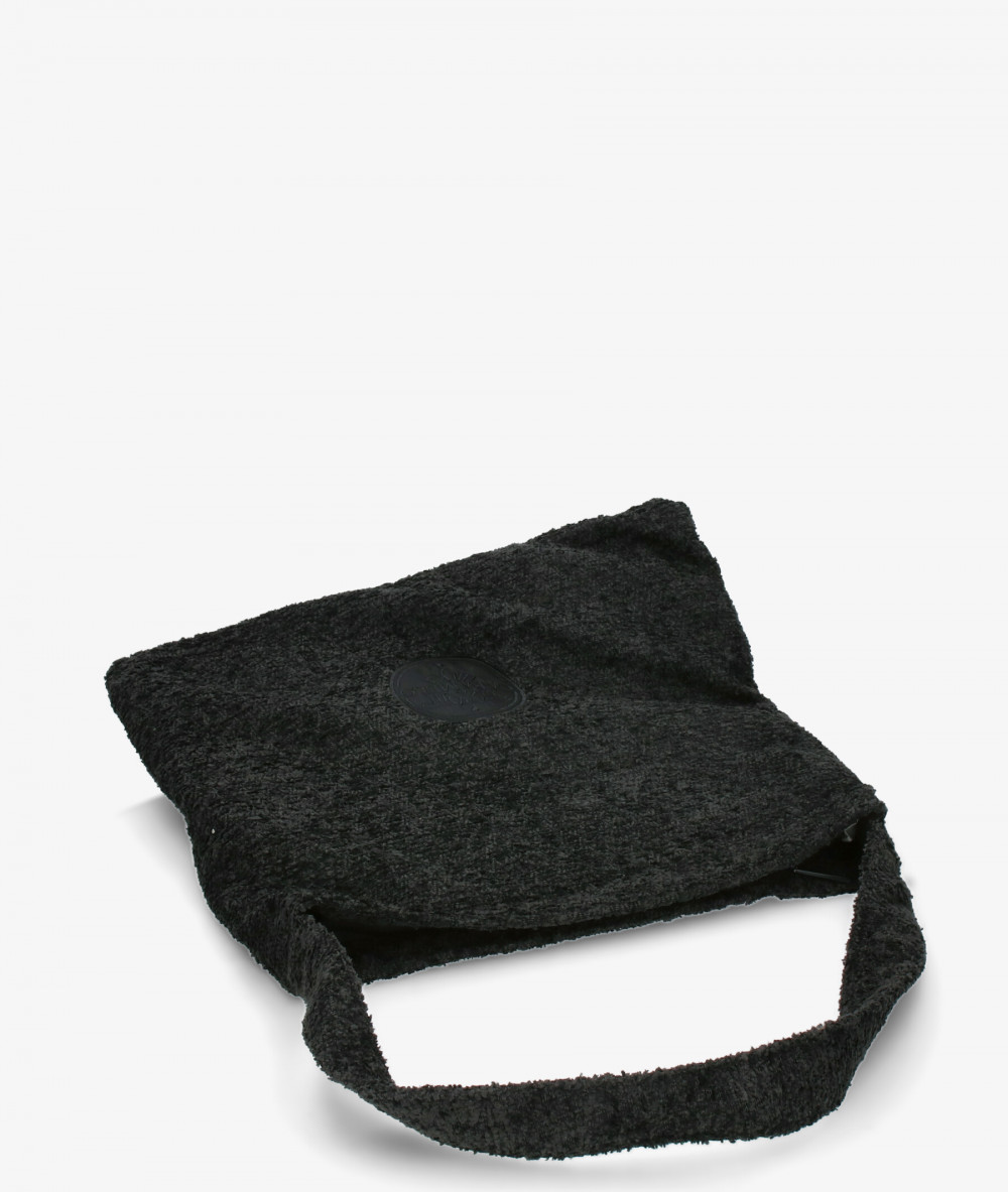 Bolso textil Caramelo 50973 en negro