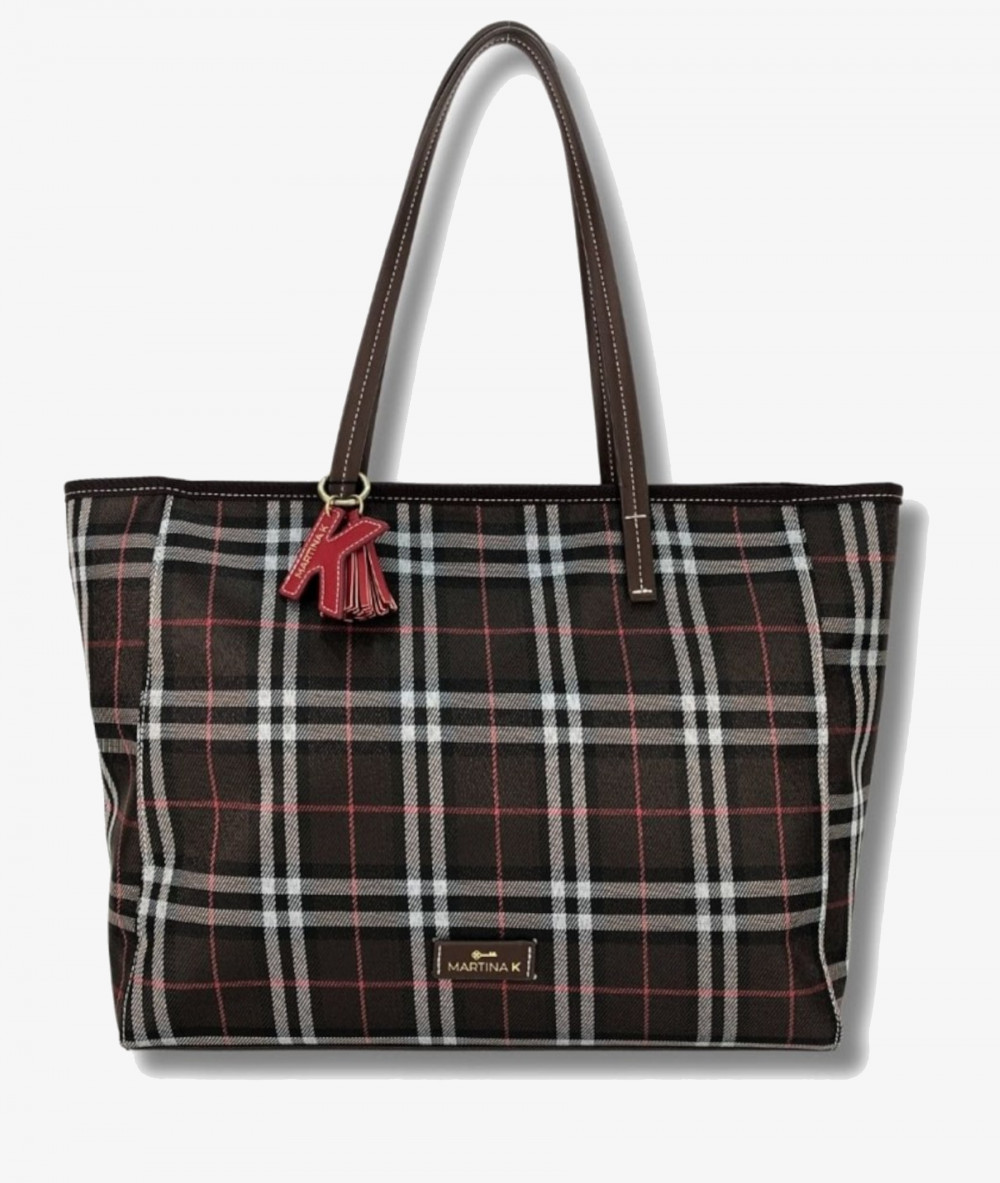 Bolso textil Martina K 2408601 en marrón