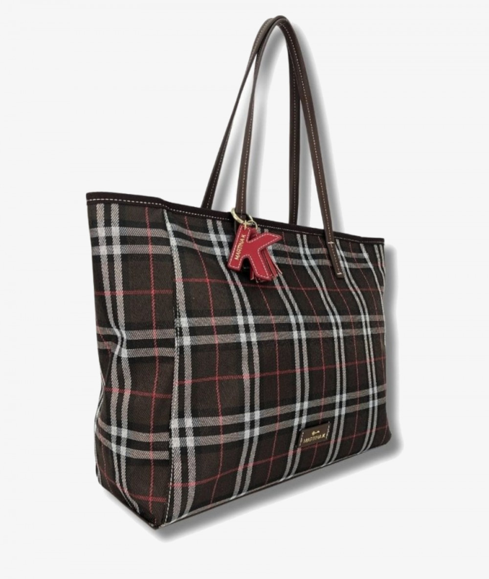 Bolso textil Martina K 2408601 en marrón