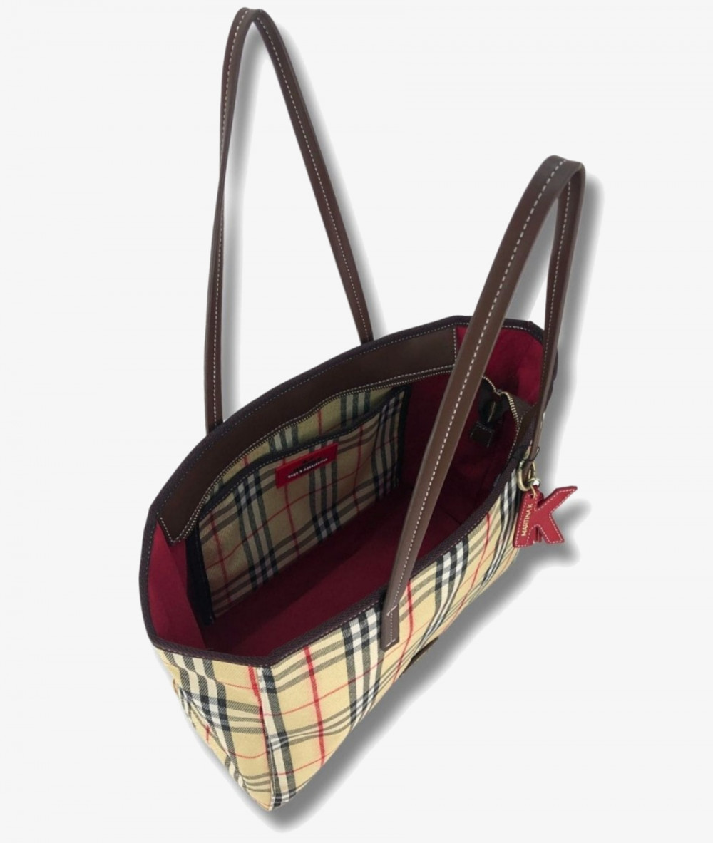 Bolso textil Martina K 2408601 en beige