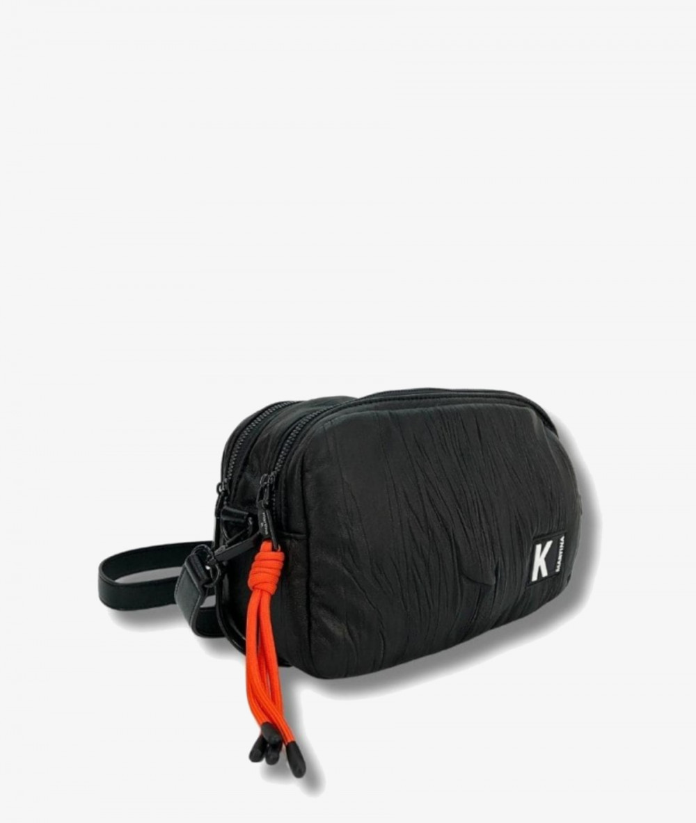 Bolso textil Martina K 24600 en negro