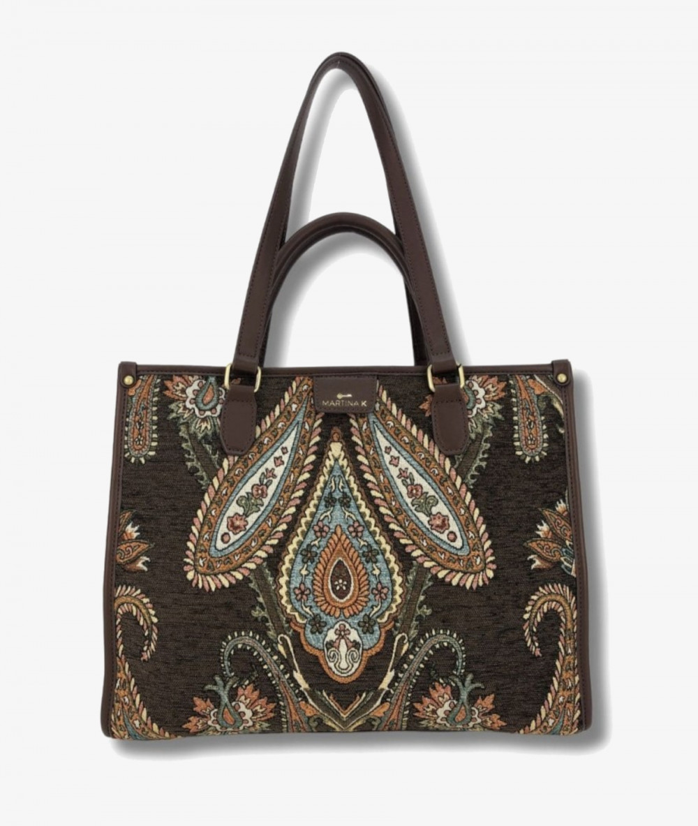 Bolso textil Martina K 2503807 en marrón