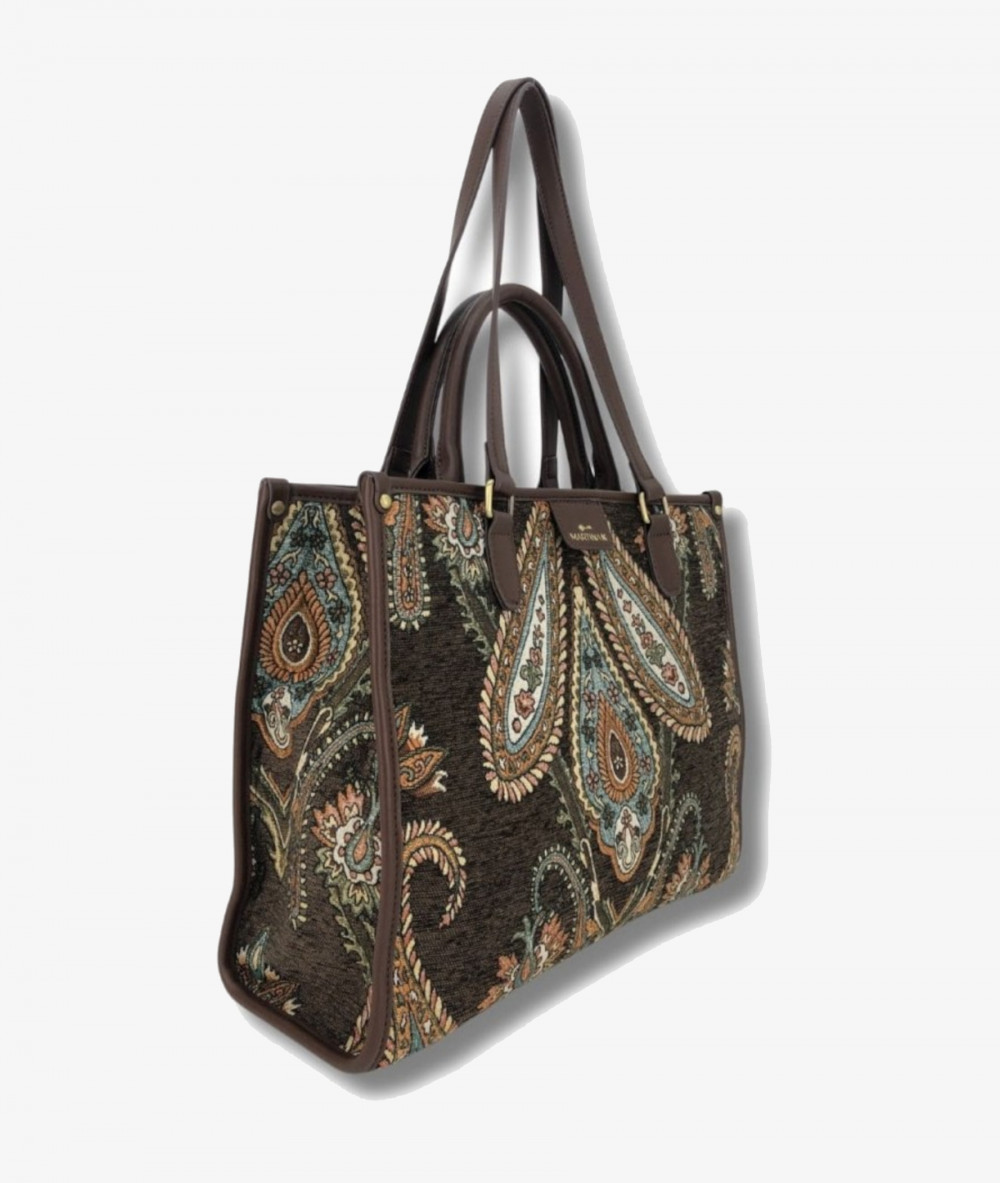 Bolso textil Martina K 2503807 en marrón