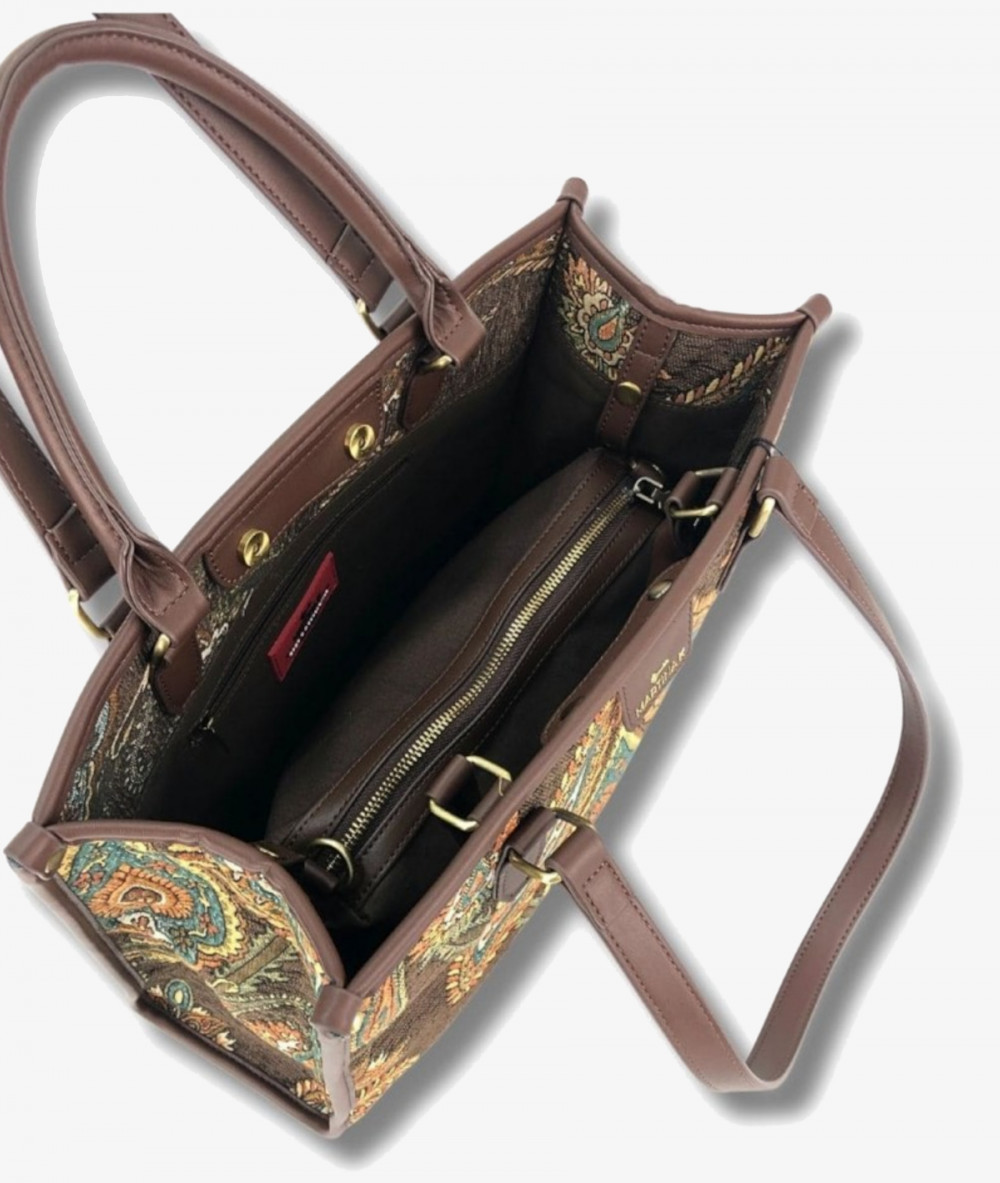 Bolso textil Martina K 2503807 en marrón