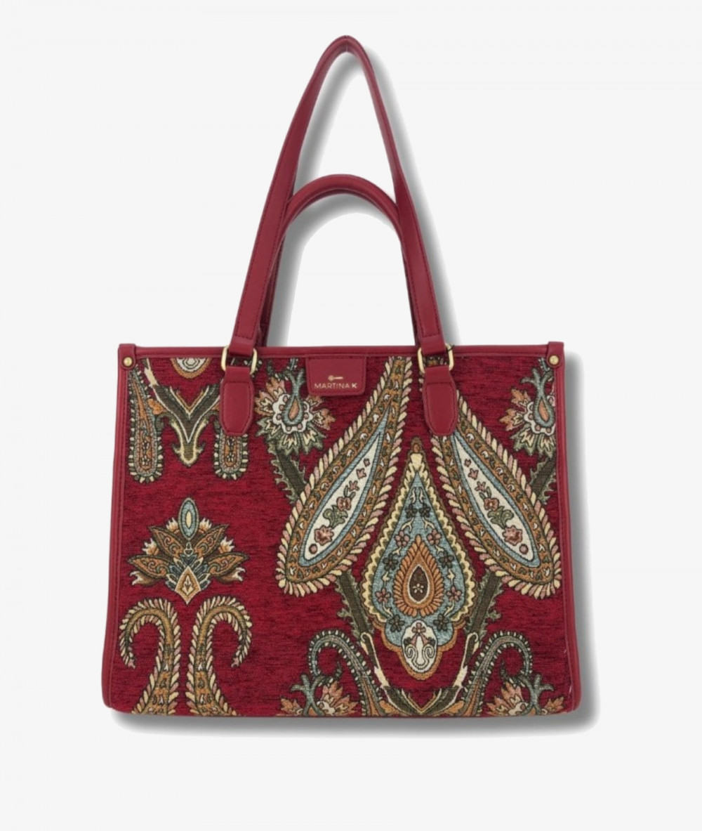 Bolso textil Martina K 2503807 en burdeos
