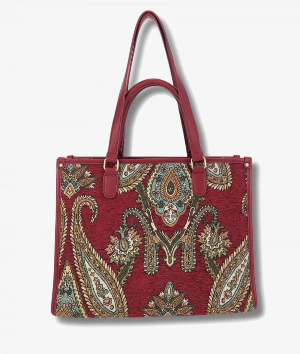 Bolso textil Martina K 2503807 en burdeos