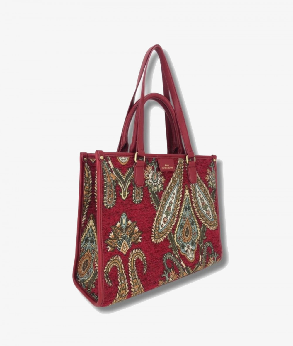 Bolso textil Martina K 2503807 en burdeos