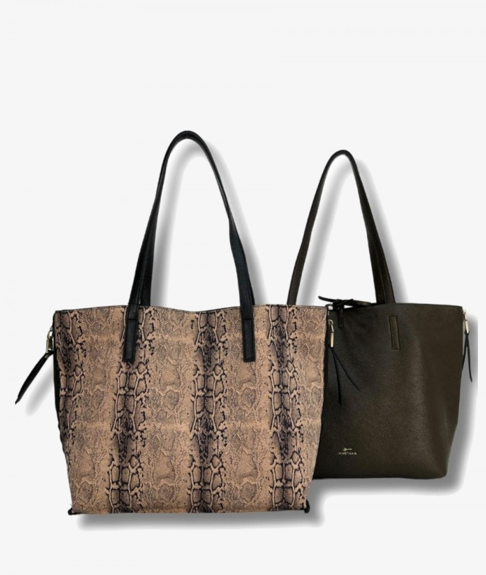 Bolso textil Martina K 25058 en negro