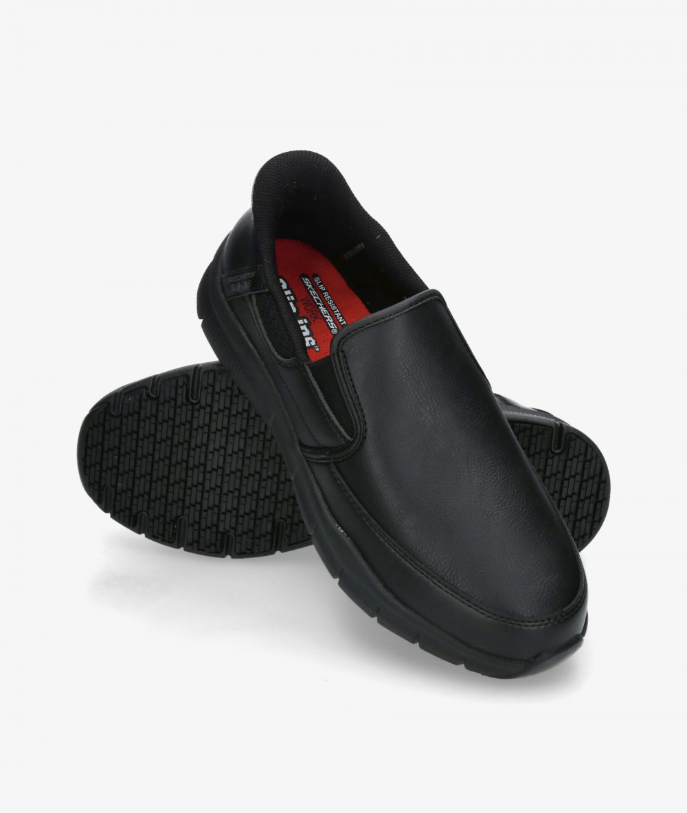 Skechers Shoes  Skechers model WORK SLIP RESISTANT 200304EC inBlack for man