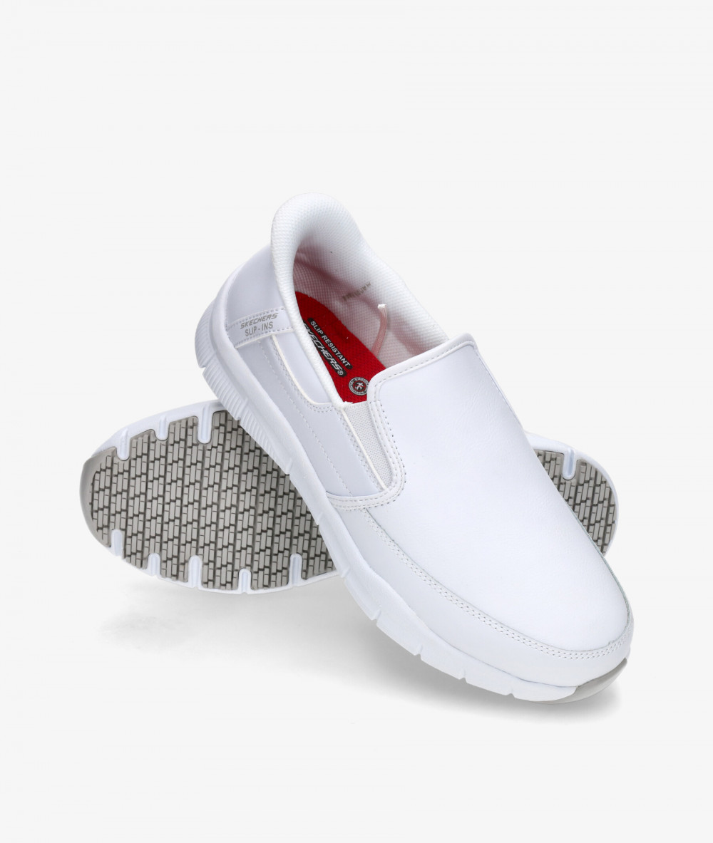 Skechers Shoes  Skechers model WORK SLIP RESISTANT 200304EC inWhite for man