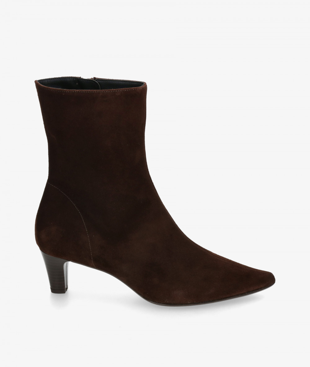 Botines bloom&you  CATA en serraje marrón
