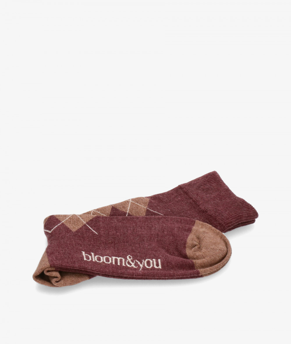 Calcetines bloom&you BLOOM SOCKS en burdeos