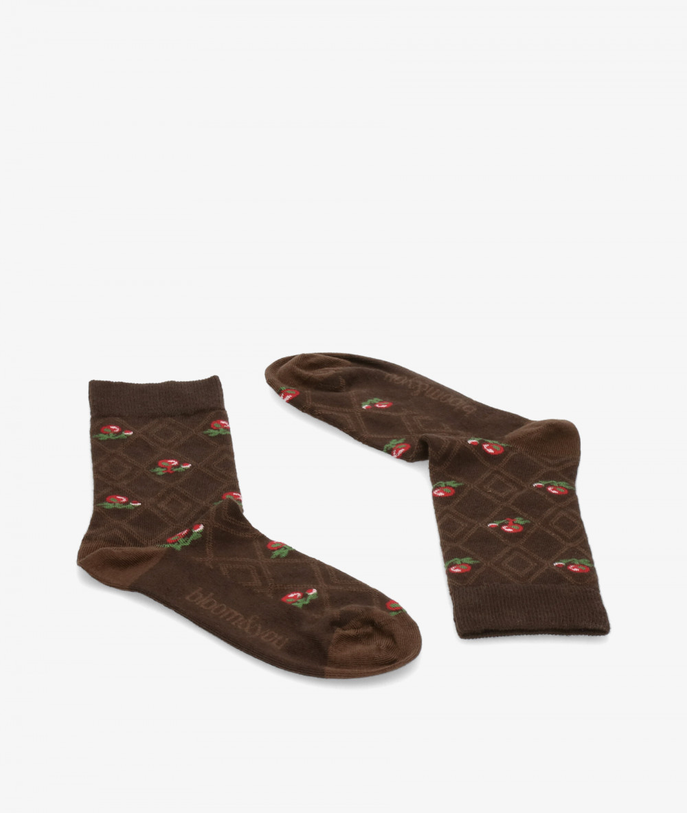 Calcetines bloom&you BLOOM SOCKS en marrón