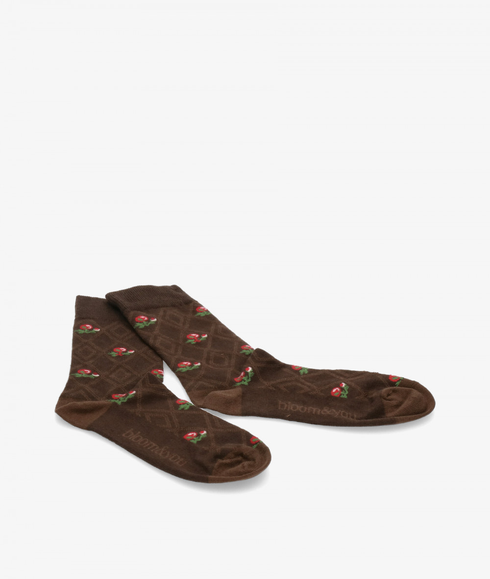 Calcetines bloom&you BLOOM SOCKS en marrón