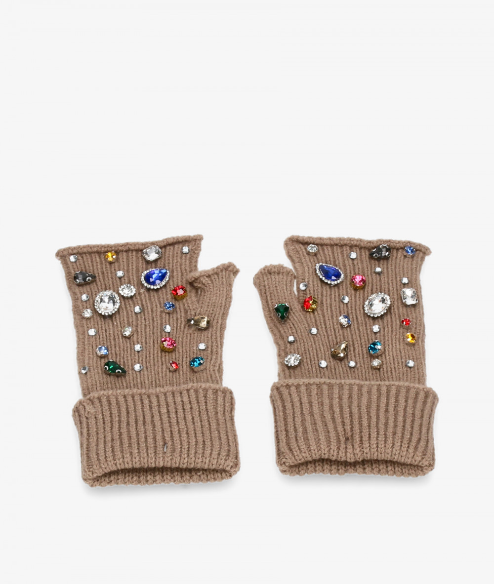 Complementos bloom&you MITONES B&Y en camel