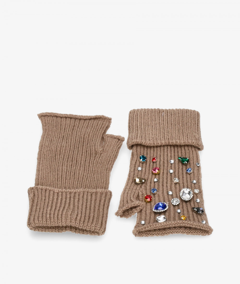 Complementos bloom&you MITONES B&Y en camel