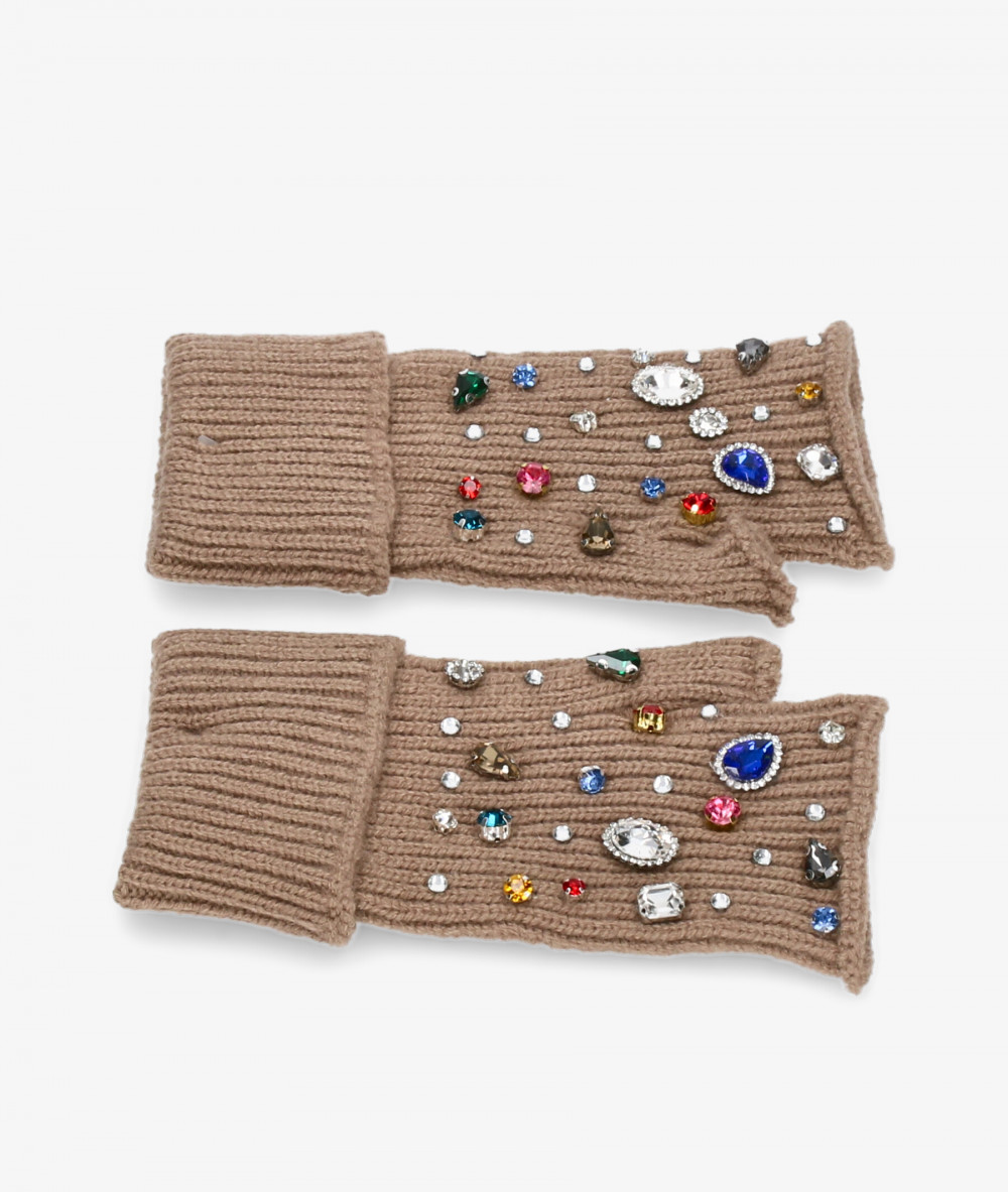 Complementos bloom&you MITONES B&Y en camel