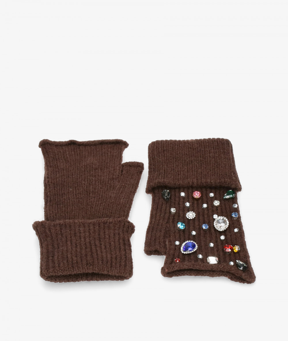 Complementos bloom&you MITONES B&Y en marrón