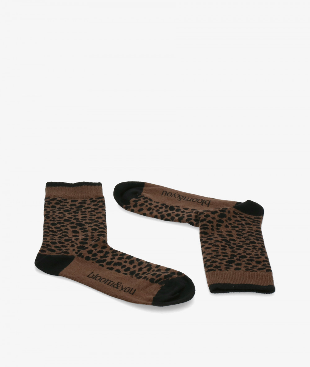 Calcetines bloom&you BLOOM SOCKS en leopardo 