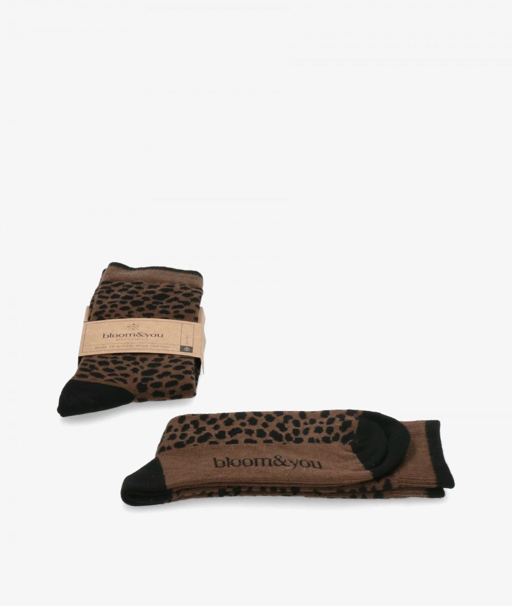 Calcetines bloom&you BLOOM SOCKS en leopardo 