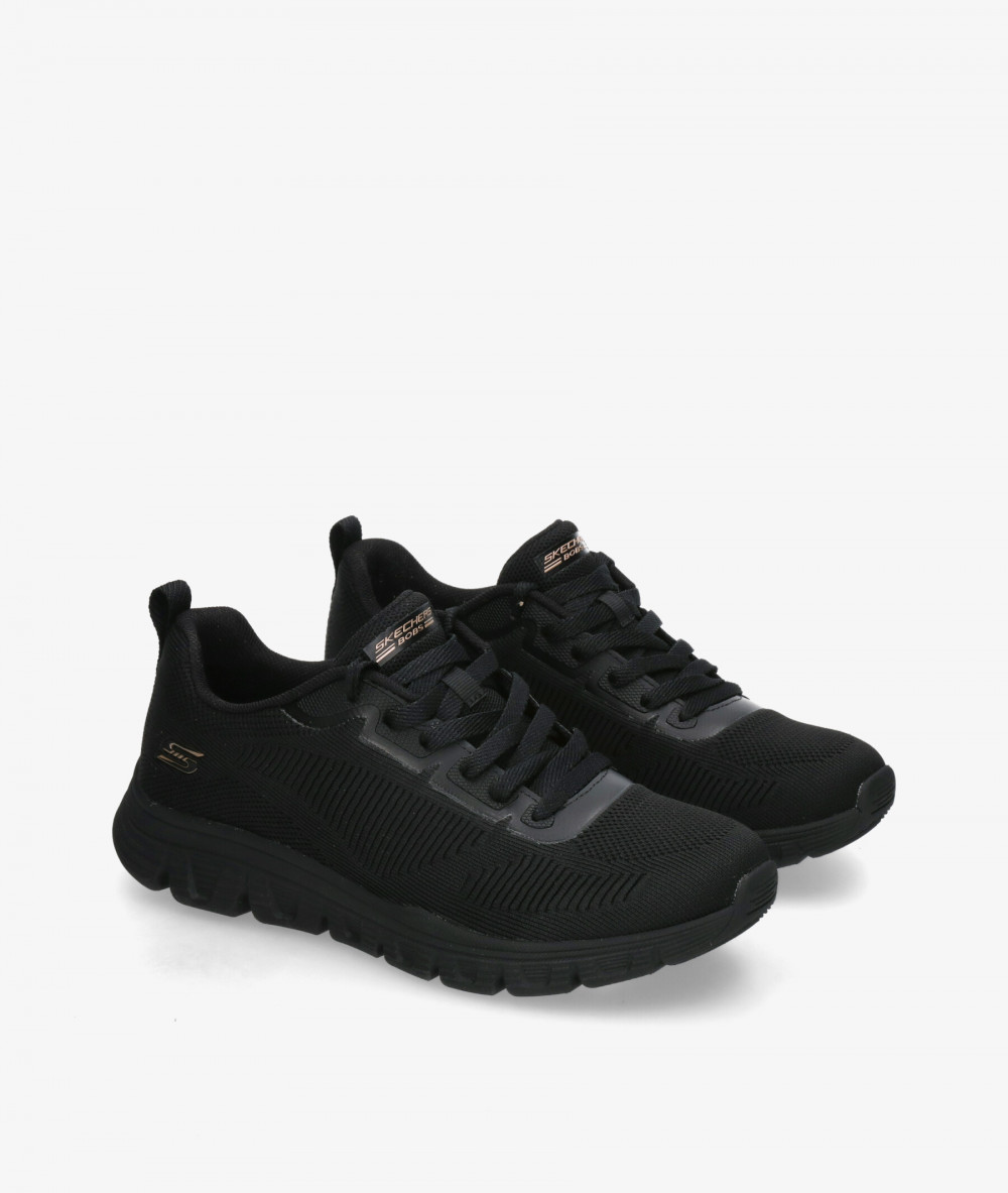 Deportivos Skechers 117700 en negro