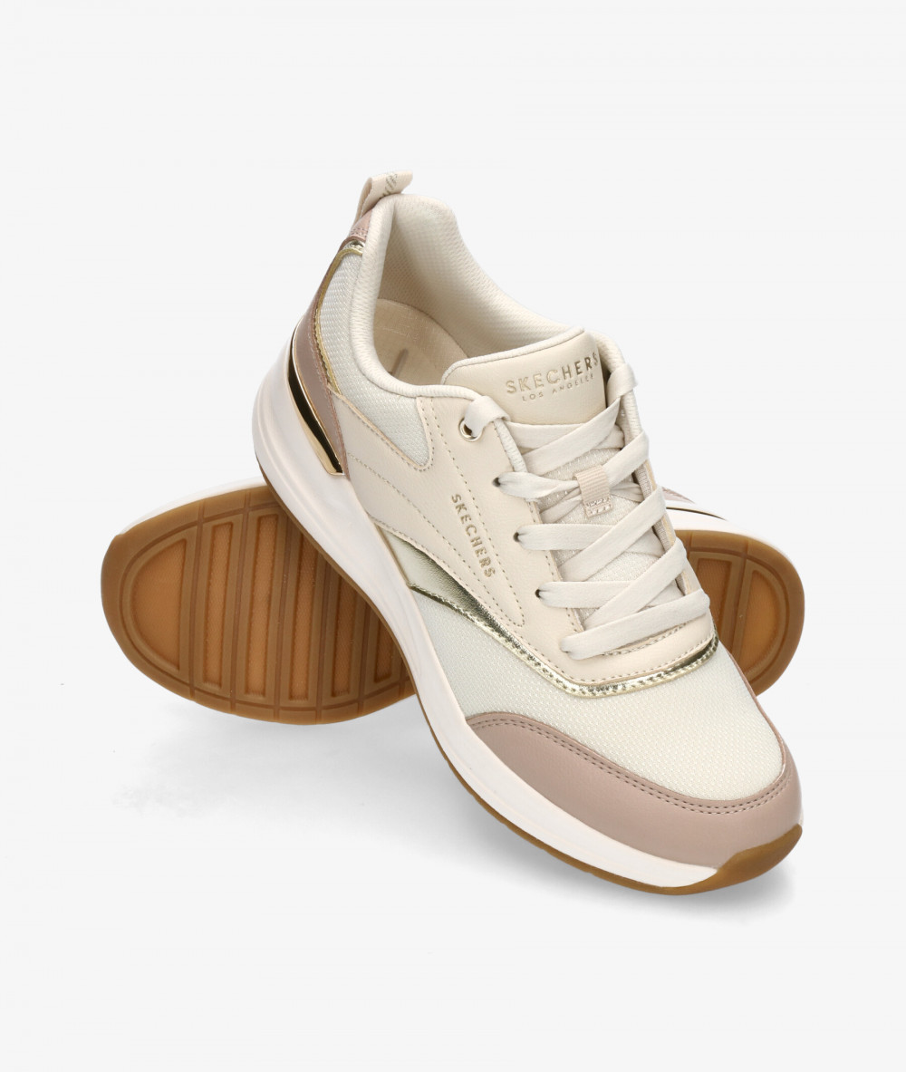 Deportivos Skechers 177342 en hueso