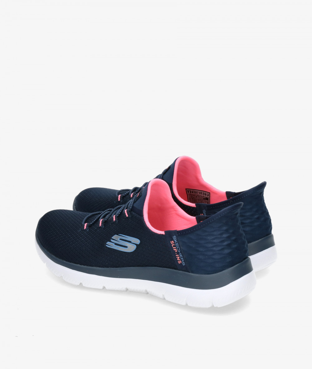 Deportivos Skechers 150123 en azul marino