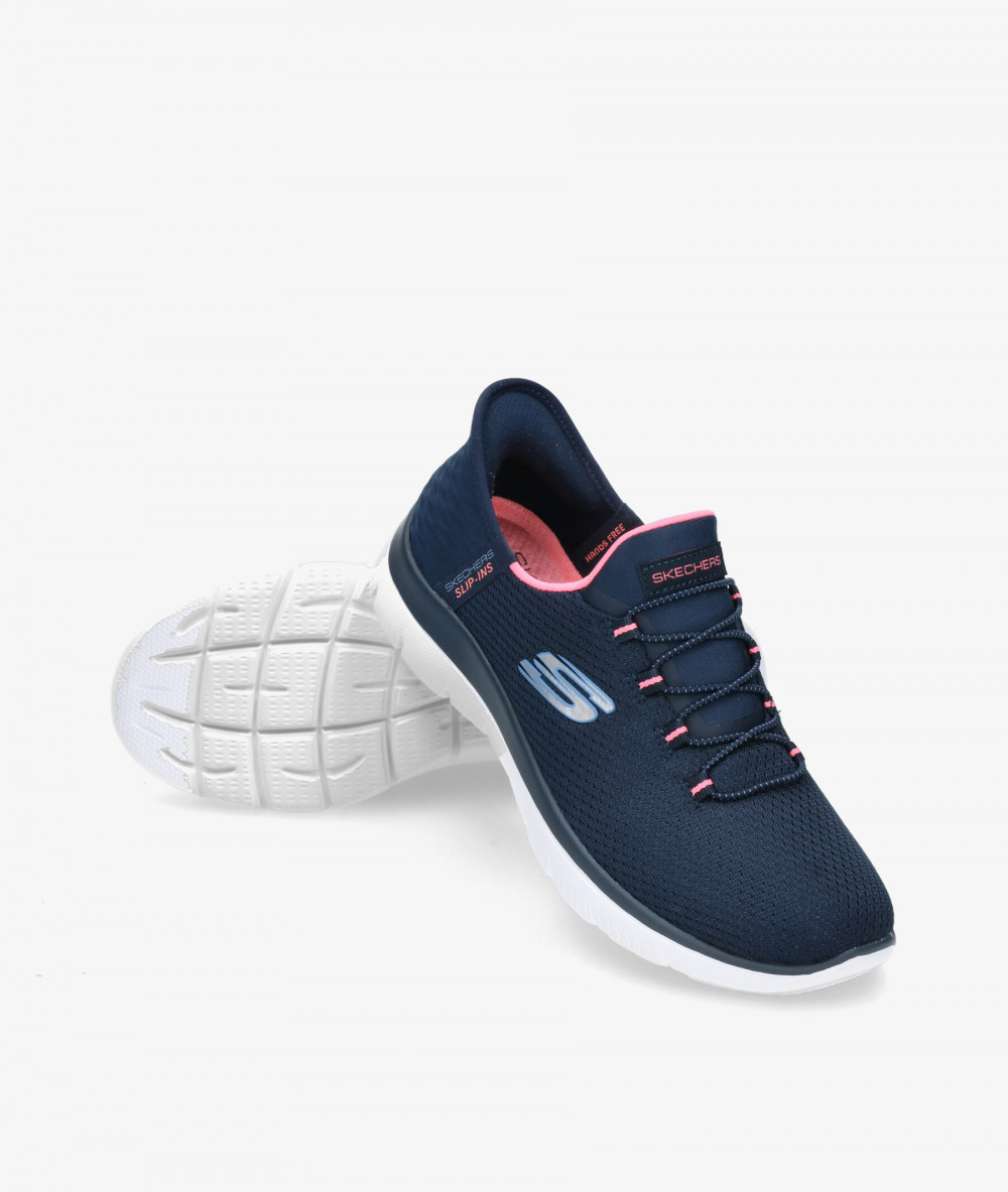 Deportivos Skechers 150123 en azul marino