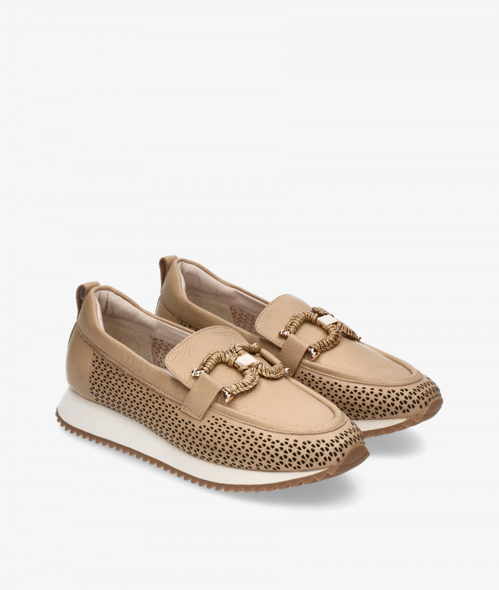 Mocasines Stephen Allen LAUR-22 2663-C17 en camel