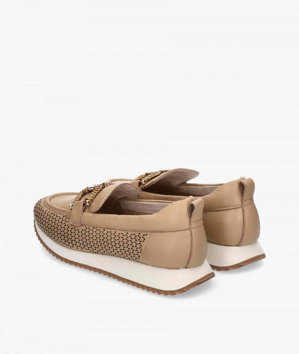 Mocasines Stephen Allen LAUR-22 2663-C17 en camel