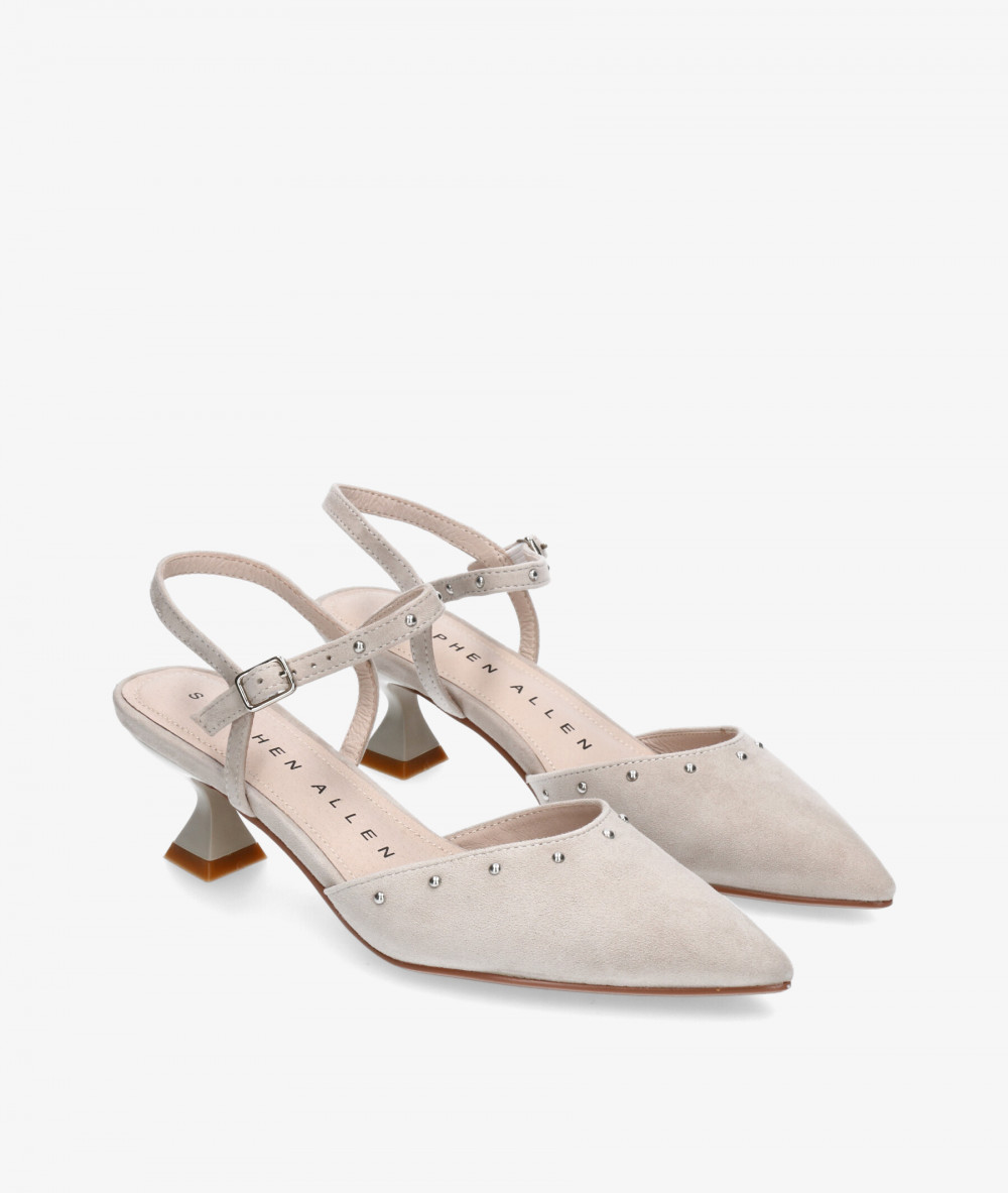 Zapatos de vestir Stephen Allen LAUR-31  2719-C7 en ante piedra