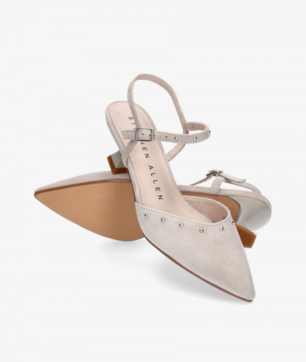 Zapatos de vestir Stephen Allen LAUR-31  2719-C7 en ante piedra