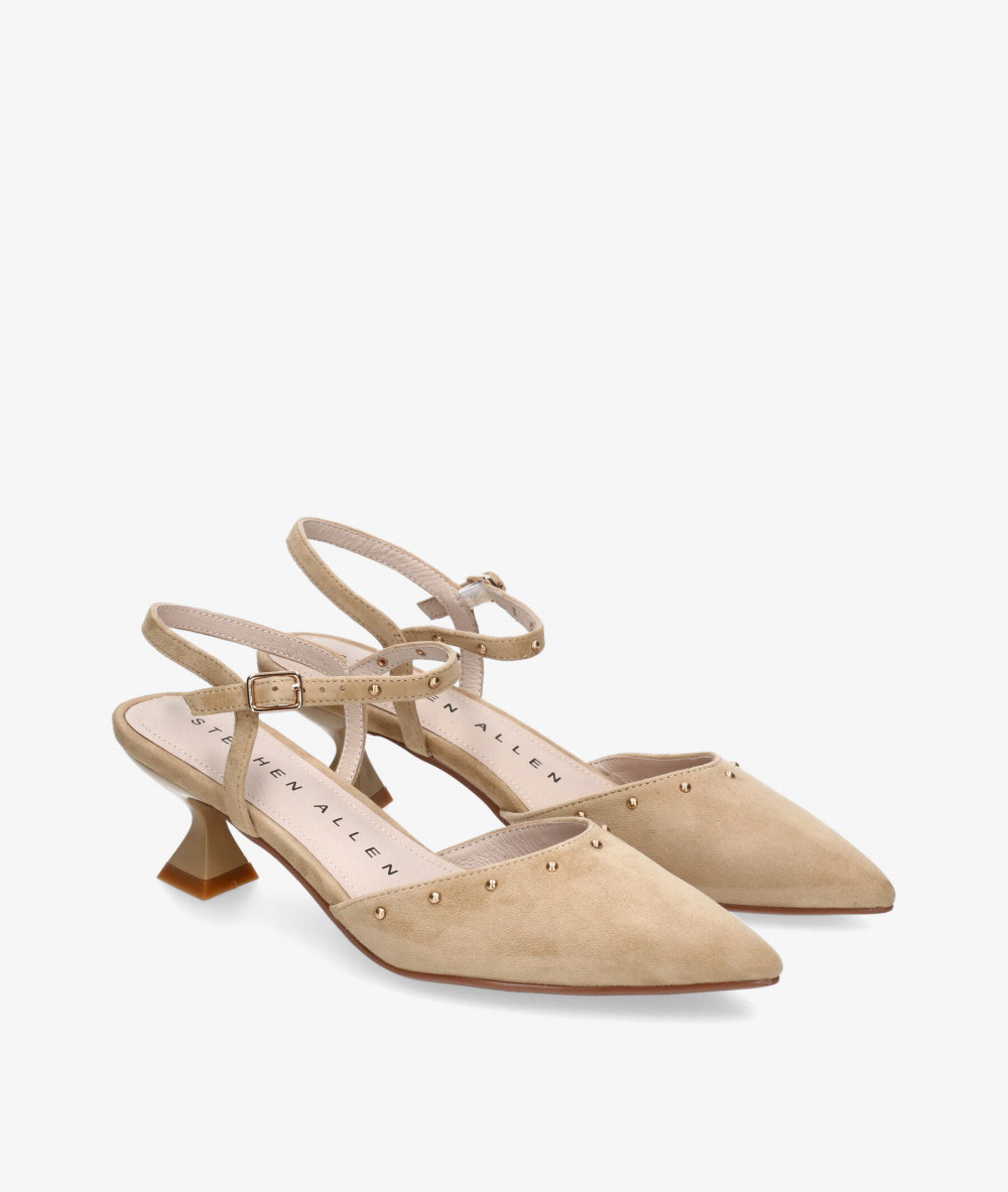 Zapatos de vestir Stephen Allen LAUR-31  2719-C7 en ante camel 