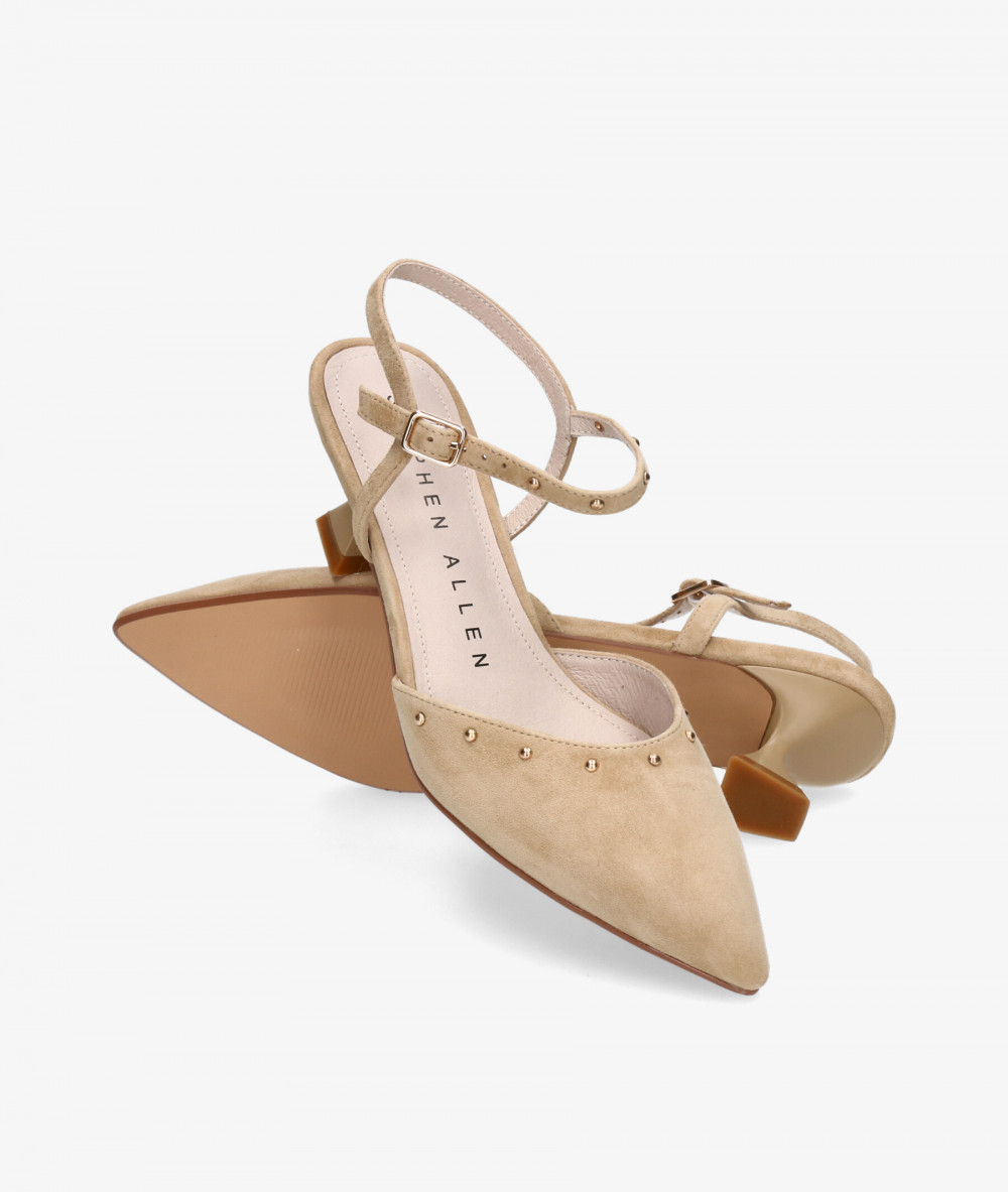 Zapatos de vestir Stephen Allen LAUR-31  2719-C7 en ante camel 